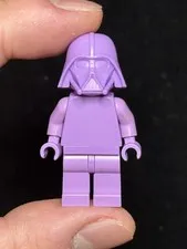 Official Lego Lavender Monochrome Prototype Darth Vader Minifigure Rare ! 