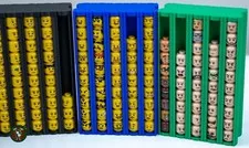 Brick minifig head organizer holds up to 100 heads each. For Storage and AFOL
