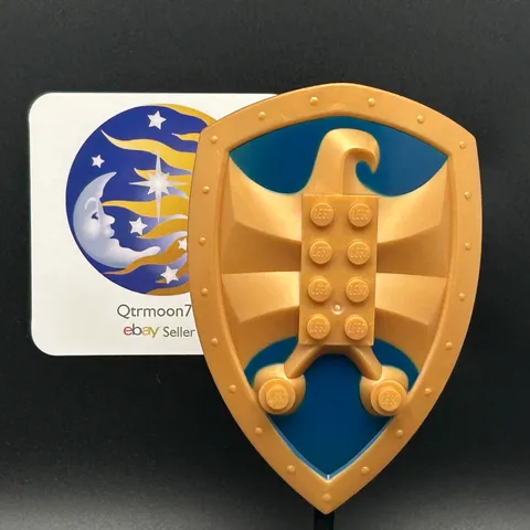LEGO Brand KNIGHTS KINGDOM Large Figure KING JAYKO Shield PART ~50655~ HAWK x1