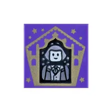 LEGO Harry Potter - Garrick Ollivander Wizard Card 3068bpb1737 - Frog Tile [NEW]