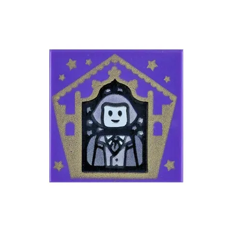 LEGO Harry Potter - Garrick Ollivander Wizard Card 3068bpb1737 - Frog Tile [NEW]