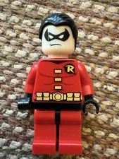 LEGO SUPERHEROES ROBIN (No Cape) MINIFIGURE