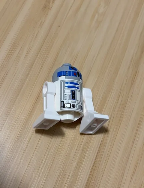 LEGO Minifigure R2-D2, Light Bluish Gray Head sw0217 Star Wars