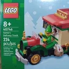 LEGO 40746 Santa's Delivery Truck 224pcs New Elf Christmas Play Set Minifigure 