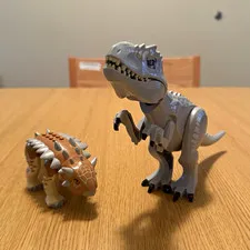 Lego Jurassic world Indominus Rex & Ankylosaurus from set 75941