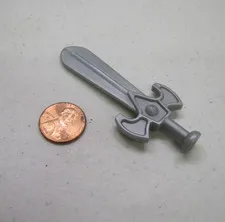 New Lego Duplo Block Silver Sword Knight Replacement Weapon From #4776 #4777