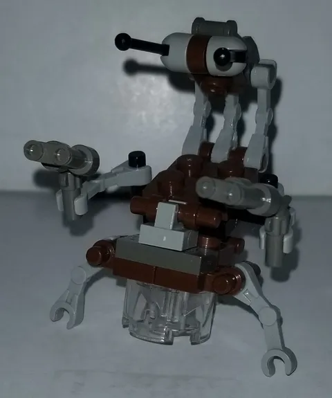 Lego Droideka minifigure from set 7203 - Star Wars Jedi Defense I