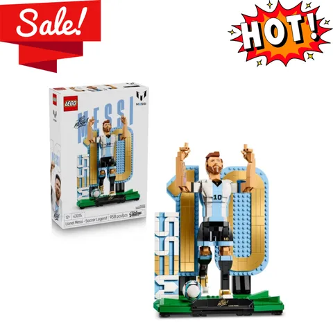 LEGO Editions Lionel Messi Soccer Legend 43015 Building Set Collectible