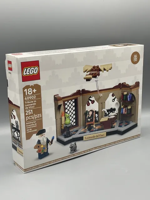 Lego 40902 Tribute to Leonardo da Vinci, Limited Edition Promo Set, NIB, RARE