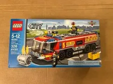 LEGO CITY: Airport Fire Truck (60061)-Brand New In Factory Sealed Box