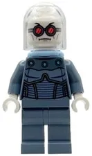 LEGO® Minifig sh1082 - Mr. Freeze - Sand Blue Outfit