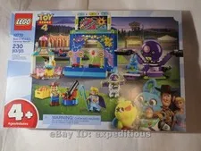 BRAND NEW LEGO SET 10770 DISNEY PIXAR TOY STORY 4 BUZZ & WOODY'S CARNIVAL MANIA!