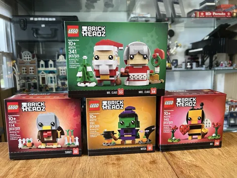 New LEGO BrickHeadz Holiday Set Lot 40274 Christmas 40272 Halloween 40270 40273