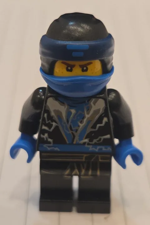 LEGO Ninjago Jay Minifigure Sons of Garmadon Spinjitzu Masters 70635 JZ34