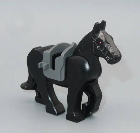 LEGO Lord of the Rings LOTR black horse saddle minifigure animal 79007 9472