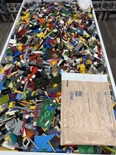 LEGO  Mixed Bricks, Plates, Parts & Pieces (ONE LARG BAG) one large bag mixed up