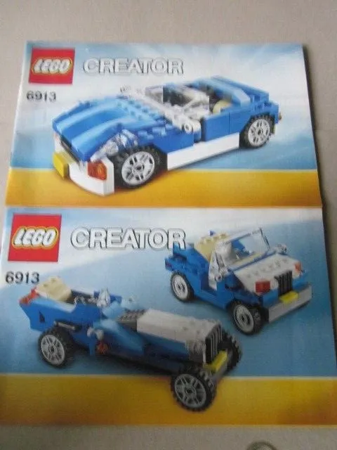 Lego Building Instructions Creator 6913 Part 1 and 2 Part 1 and 2