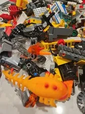 Bulk LEGO LOT 3 pound box of Bricks, parts, Pieces, Tires Special Space UFO  🔥 