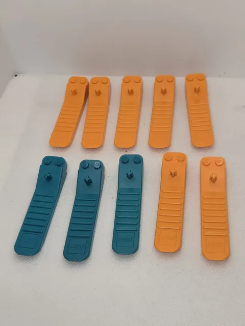 LEGO Orange Brick Separator 96874 Brick Block Parts Pieces LOT OF 10