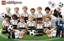 LEGO 71014 DFB German Soccer Team Complete Set of 16 Minifigures Opened Bags