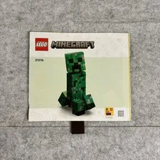 Lego Instruction Booklet Manual ONLY - Minecraft - Creeper - 21276