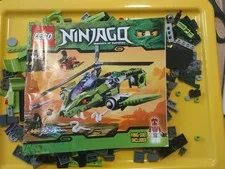 Lego 9443 Ninjago Rattle Copter Not Complete