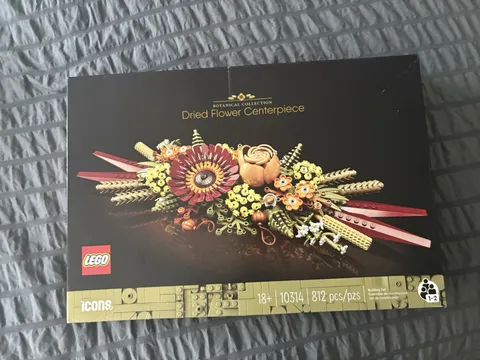 LEGO Botanicals: Dried Flower Centerpiece (10314). New In Box