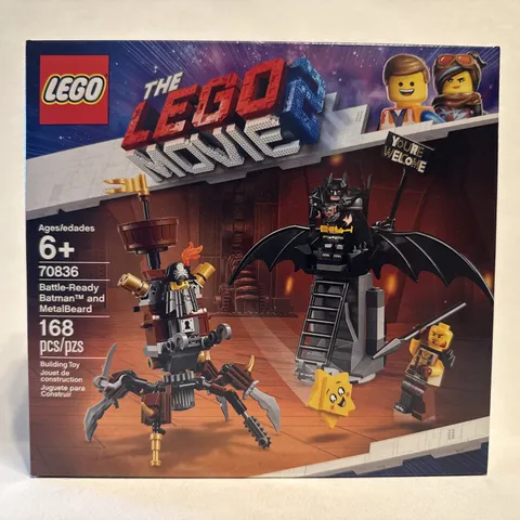 LEGO The Lego Movie 2  - Battle-Ready Batman and MetalBeard - 70836 - New