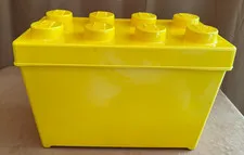 Lego BIG BOX Classic Yellow Storage Bin / Tote (14" x 7" x 10")