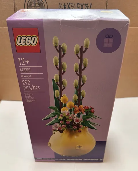 LEGO Flowerpot 40588 Botanical Collection Limited Edition Set 292pcs Ages 12+