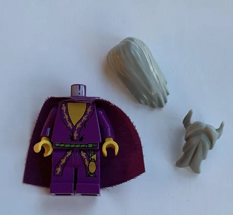 LEGO Harry Potter Minifigure Albus Dumbledore (Yellow Version With Cape) No Head
