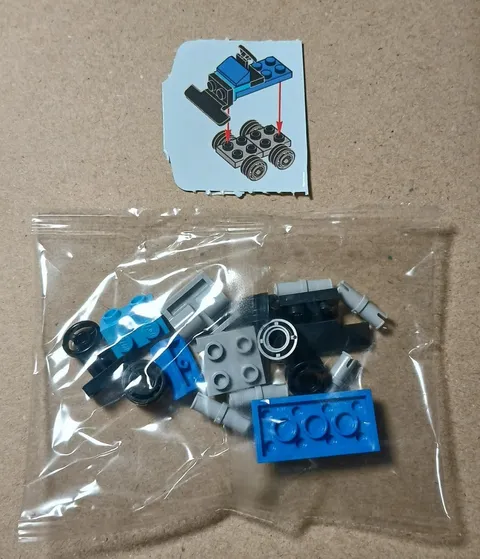 LEGO City 60475 Snow Plow Christmas Advent Calendar Pieces - Sealed
