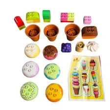LEGO Duplo 10574 Creative Ice Cream Set 25pc Toddler Building Toy Multicolor