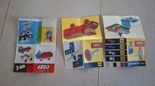 3 Lego Catalogues 1960s