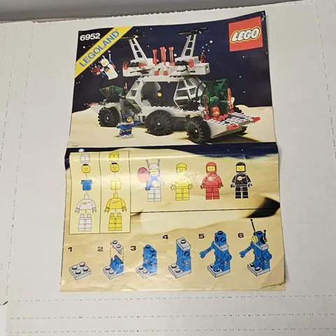 Lego Space Solar Power Transporter (6952) Instruction Booklet Only