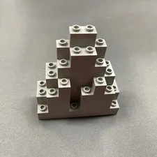 Lego Light Gray 6083 Replacement Add-on Piece Part