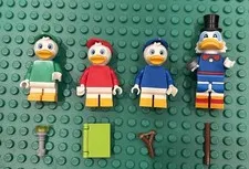 NEW LEGO DUCKTALES Huey Dewey Louie Scrooge McDuck DISNEY SERIES 2 minifig 71024