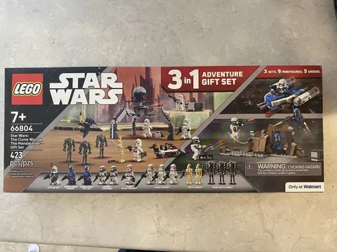 Lego Star Wars The Clone Wars And Mandalorian Gift Set Walmart New Sealed