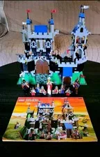 LEGO Royal Knights Castle 6090 (RETIRED) Vintage 1995 Set w/ Instructions Manual