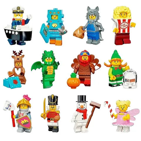 LEGO 71034 - Series 23 Minifigures - Complete set of 12 Minifigures (SEALED)