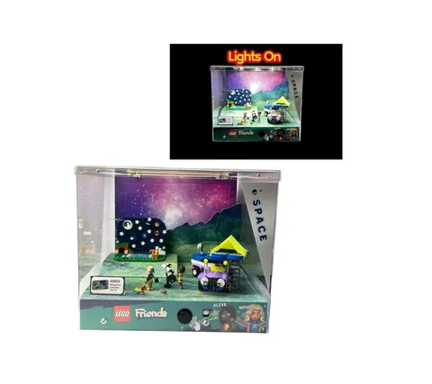 RARE LEGO Friends 42603 Stargazing Camp Vehicle Target Store Display LIGHTS WORK