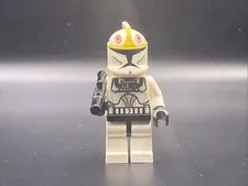 LEGO MINIFIGURE STAR WARS CLONE TROOPER PILOT (PHASE 1) - YELLOW MARKINGS SW0191