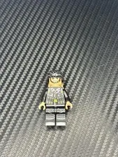 LEGO Minifigure soldier Black Outfit w/ Helmet and backpack