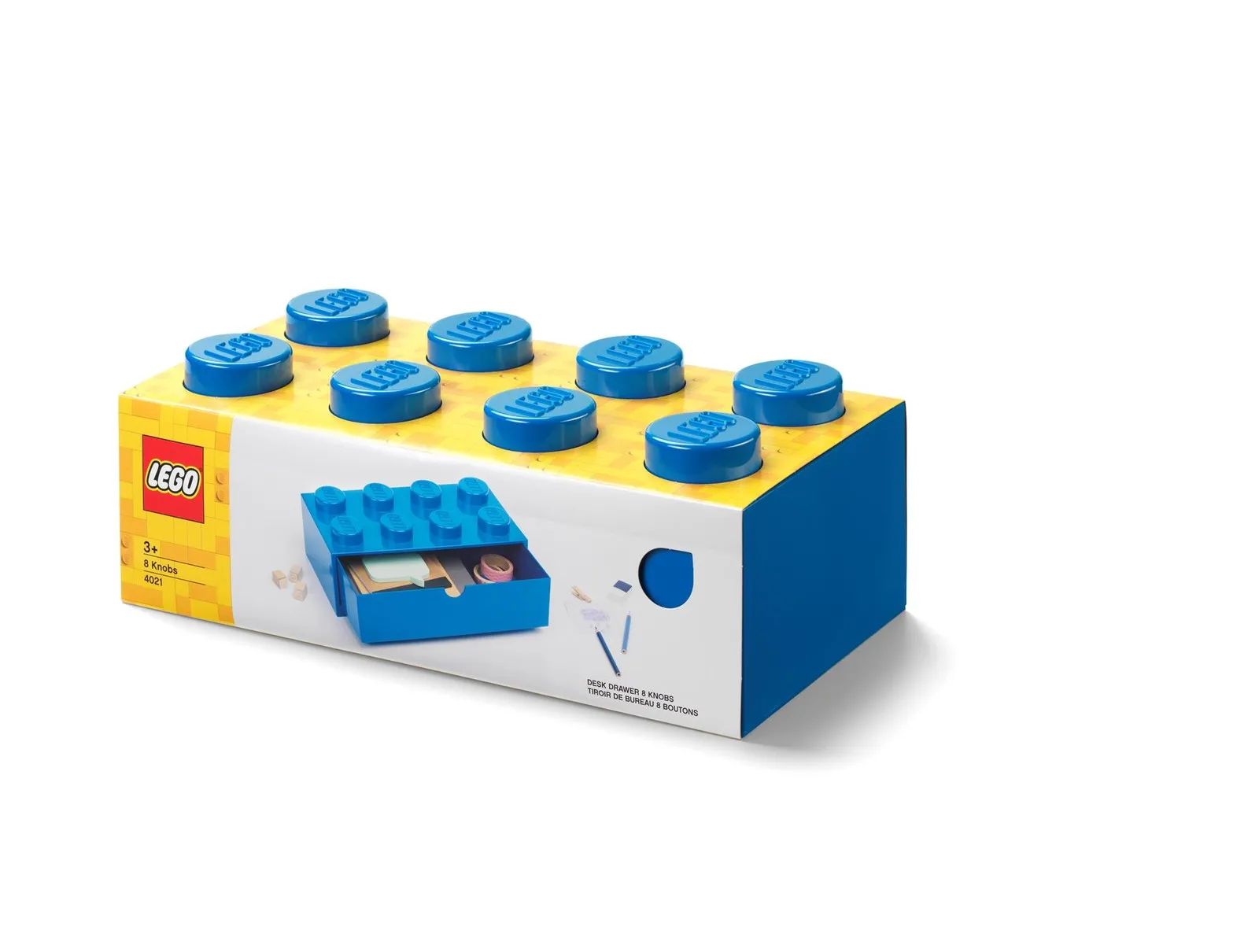 LEGO Storage Products: 40211731 8-Stud Desk Drawer Blue NEW