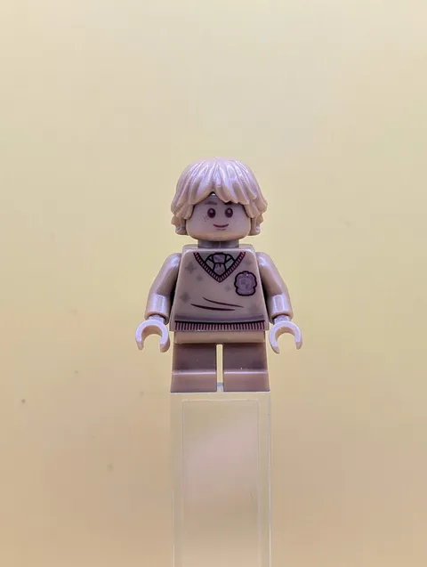 Ron Weasley hp294 20th Anniversary Pearl Gold Harry Potter Lego Minifigure