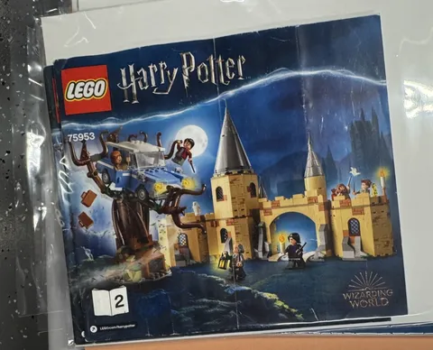 LEGO Harry Potter Hogwarts Whomping Willow 75953 Instruction Manual ONLY Retired