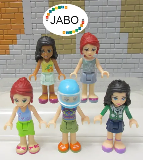 (L 15 / 13 / 10) Lego Friends 5 Figures Minifigures