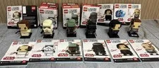 Lot 6 Lego Star Wars Brickheadz Retired, Darth, Boba, Kylo, Trooper, Rey, Leia