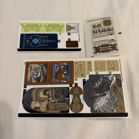 LEGO 10316 and 79018 The Lord of the Rings Sticker Sheets lot NEW *READ
