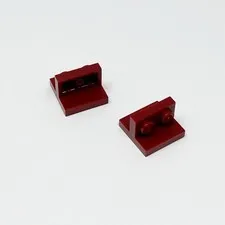 41682 LEGO Parts Bracket 2x2 - 1x2 Centered DARK RED (2)